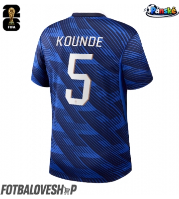 Francie Jules Kounde #5 Domácí Dres MS 2026 Krátký Rukáv